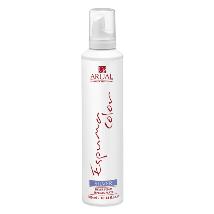 Arual Silver Color Foam 300ml