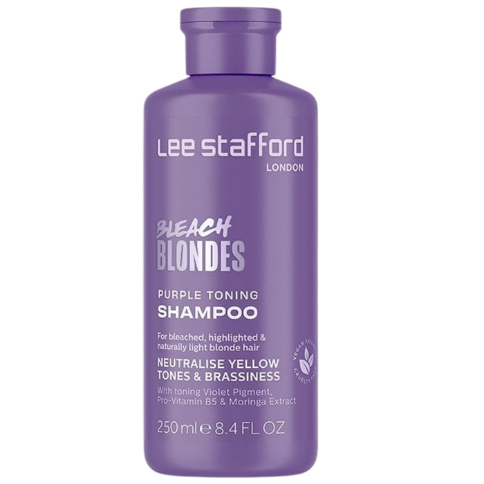 Lee Stafford Bleach Blondes Purple Toning Shampoo 250ml