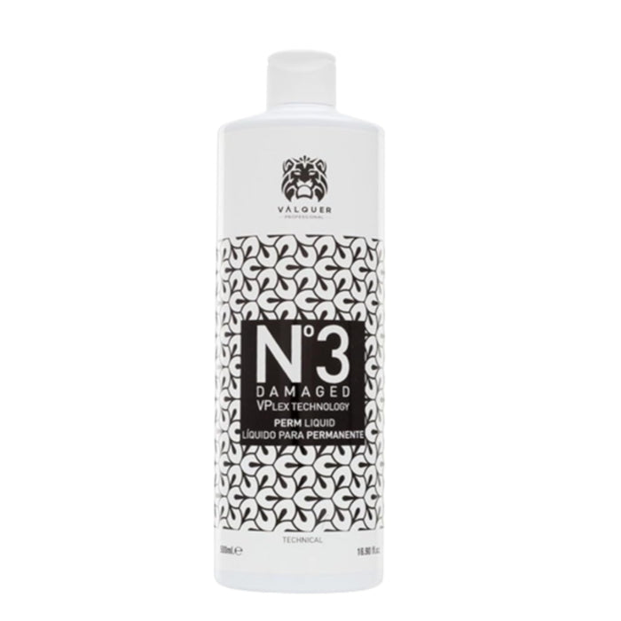 Valquer Nº 3 Damaged Liquido Para Permanente 500ml