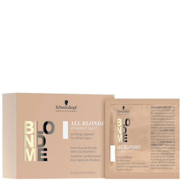 Schwarzkopf BM All Blondes Detox Vitamin C Shot 5x5g
