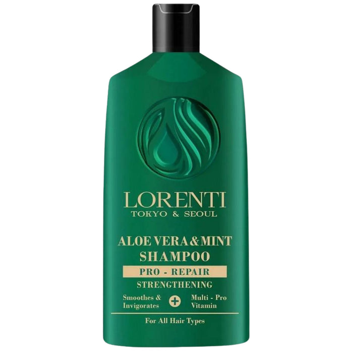Lorenti Hair Champú 630 ml Aloe Vera & Mint