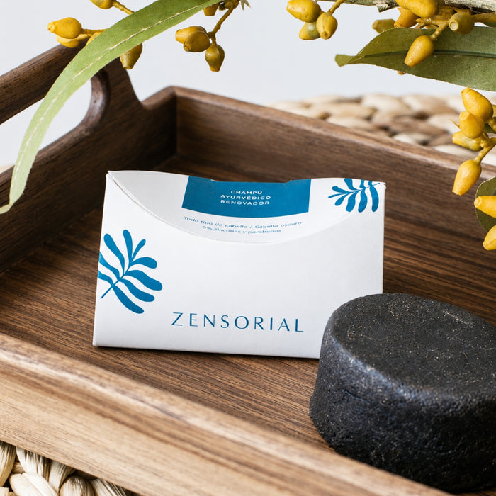 Zensorial Champú sólido ayurvédico renovador 100gr