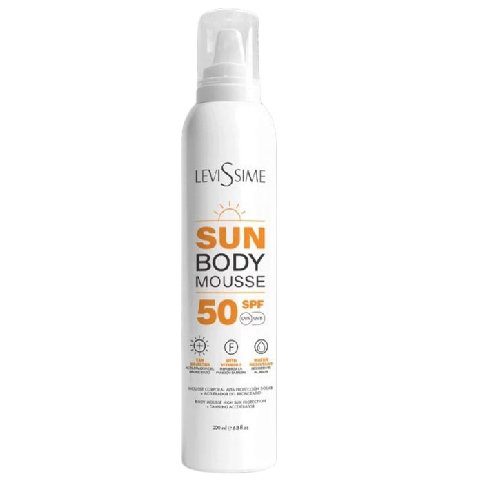Levissime Sun Body Mousse SPF50 200ml