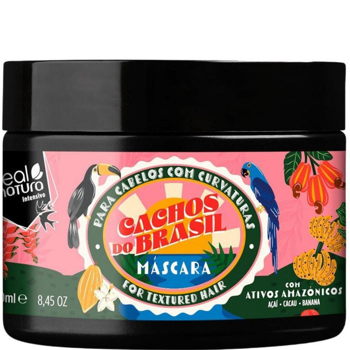 Real Natura Máscara Cachos Do Brasil 250ml
