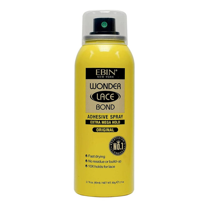Ebin Wonder Lace Bond Spray Extra Mega Hold Original 180ml
