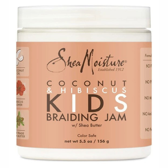 Shea Moisture Coconut & Hibiscus Kids Braiding Jam 156g