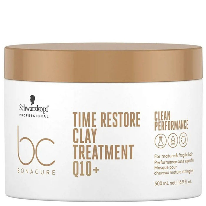 Schwarzkopf BC Time Restore Clay Treatment Q10+ 500ml