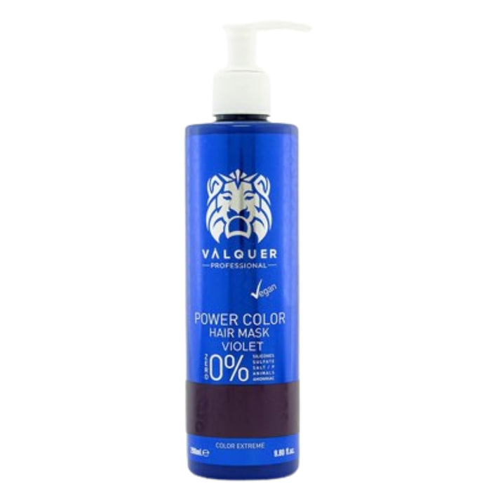Valquer Power Color Hair Mask Violet Zero 275ml