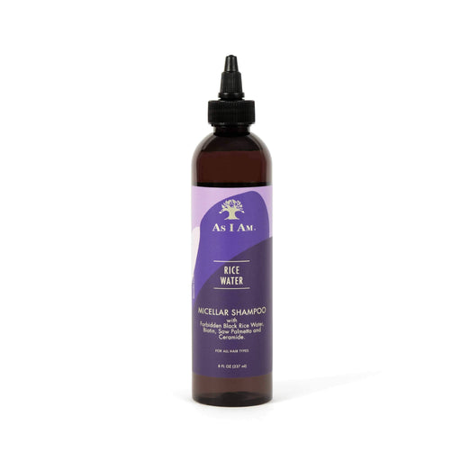 As I Am Rice Water Miscellar Champú 237ml - Curly Stop