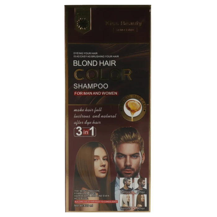 Kiss Beauty 3-in-1 Color Shampoo 420ml