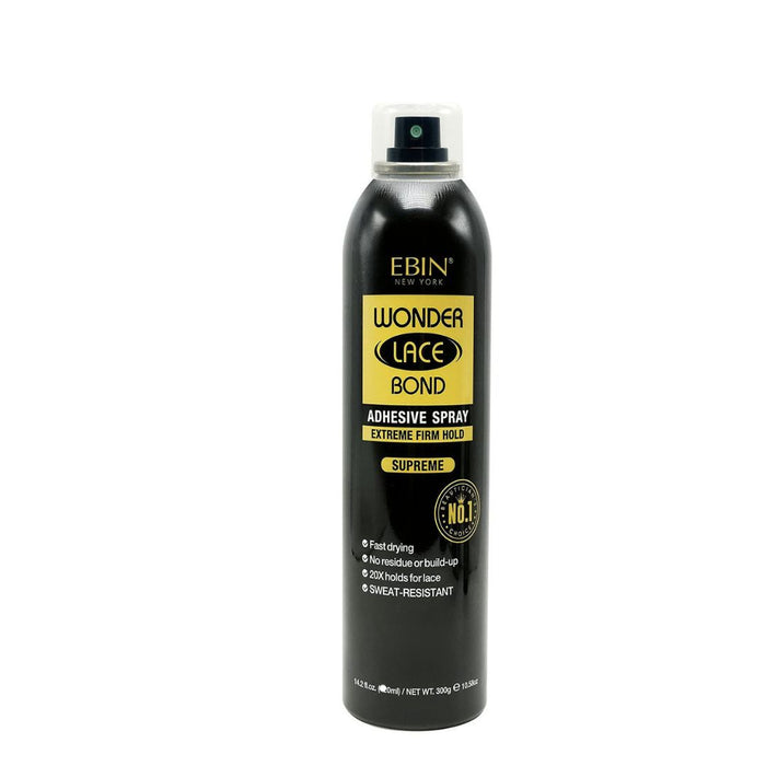 Ebin Wonder Lace Bond Spray Extreme Firm Hold Active