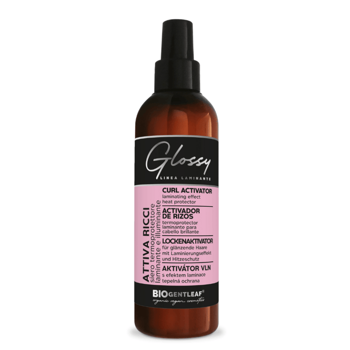 BioGentleaf Activador De Rizos Glossy Laminante Para Cabello Brillante 200ml - Curly Stop