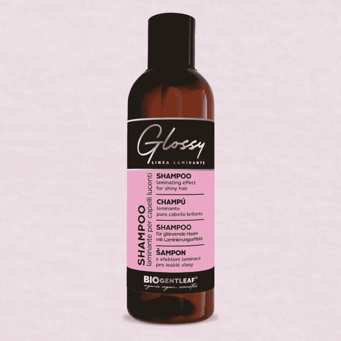 BioGentleaf Champú Sín Sulfatos Glossy Laminante Para Cabello Brillante 200ml - Curly Stop