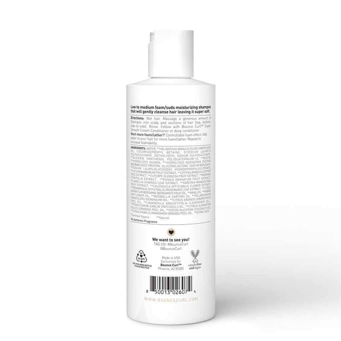 Bounce Curl Pure Silk Moisturizing Champú 238ml - Curly Stop