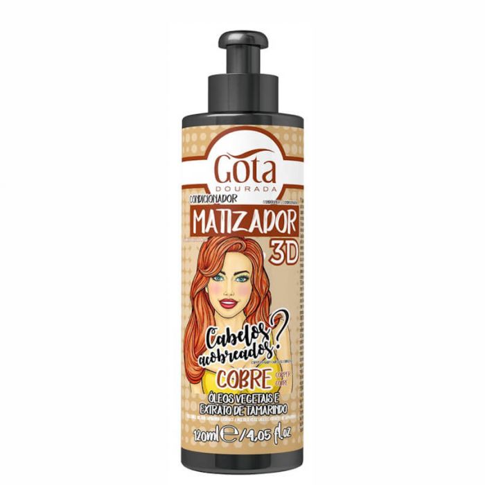 Gota Dourada Matizador 3D 120ml