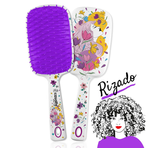 Casalfe Cepillo Ella XL desenreda sin tirones pelo rizado y/o rebelde - Curly Stop