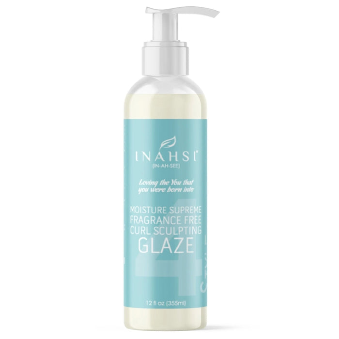 Inahsi Moisture Supreme Curl Sculpting Glaze Fragrance Free 355g