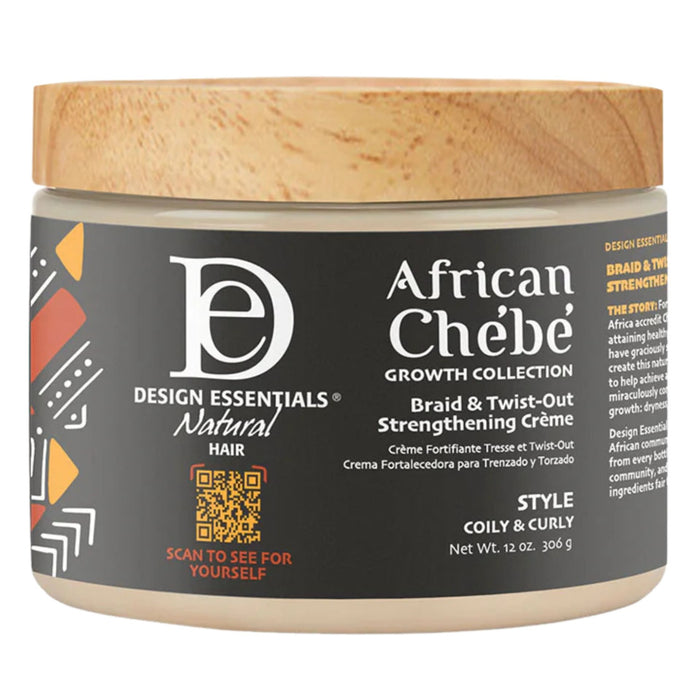 Design Essentials African Chebe Braid & Twist Styling Creme 12oz