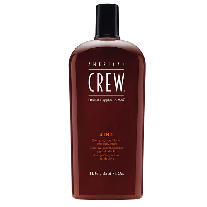 American Crew Gel De Baño Relajante 3 En 1, 1000ml