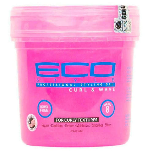 Eco Style Curl & Wave Pink - Curly Stop