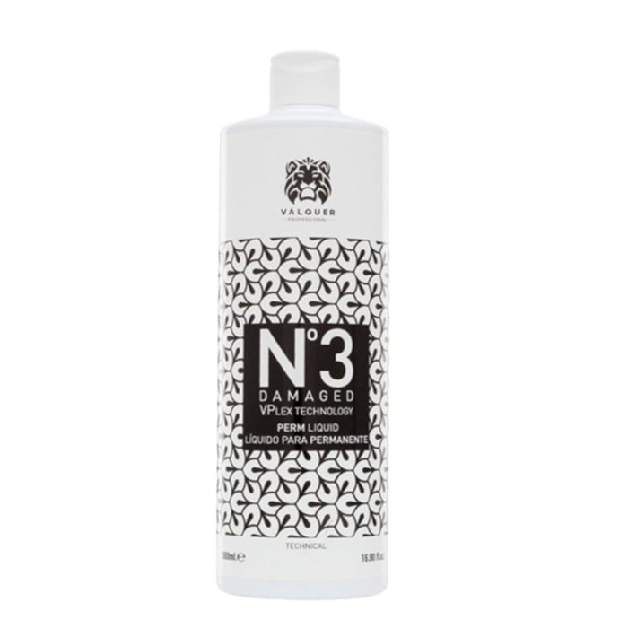 Valquer Nº 3 Damaged Liquido Para Permanente 500ml