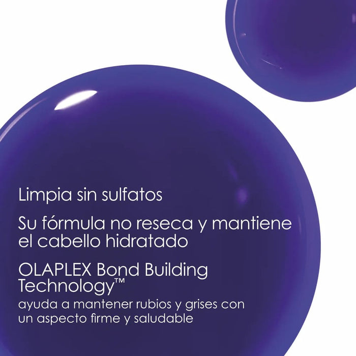 Olaplex Nº4P Blonde Enhancer Toning Shampoo
