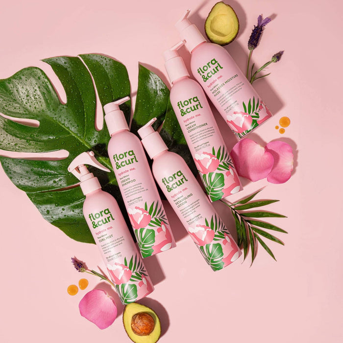 Flora & Curl Hydrate Me Rose Water Curl Mist 250ml - Curly Stop