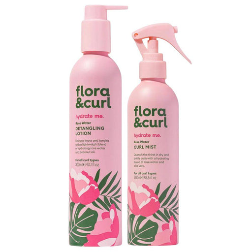 Flora & Curl Hydrate Me Rose Water Hydrating Pack - Curly Stop