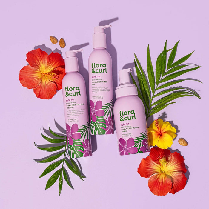 Flora & Curl Style Me Sweet Hibiscus Curl Activating Lotion 300ml - Curly Stop