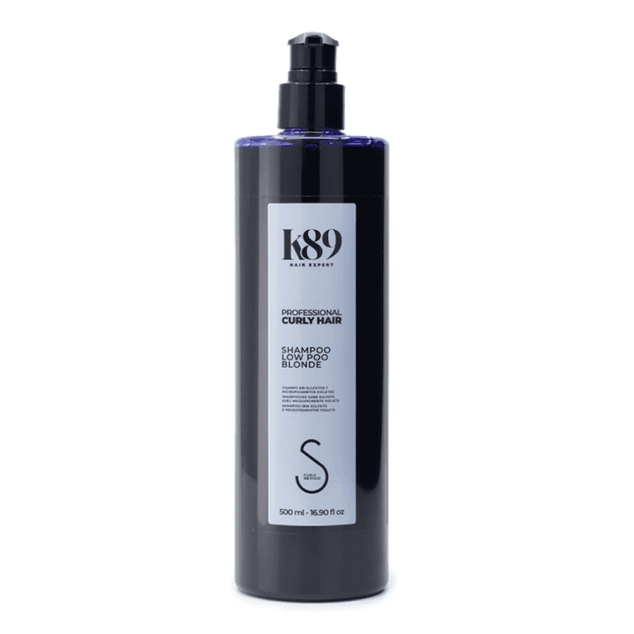K89 Profesional Curly Hair Blonde Low Poo Shampoo 500ml - Curly Stop