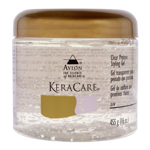 Keracare Clear Protein Style Gel 473ml - Curly Stop