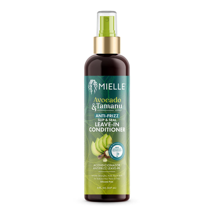 Mielle Avocado & Tamanu Anti-Frizz Leave-In Conditioner 237ml - Curly Stop
