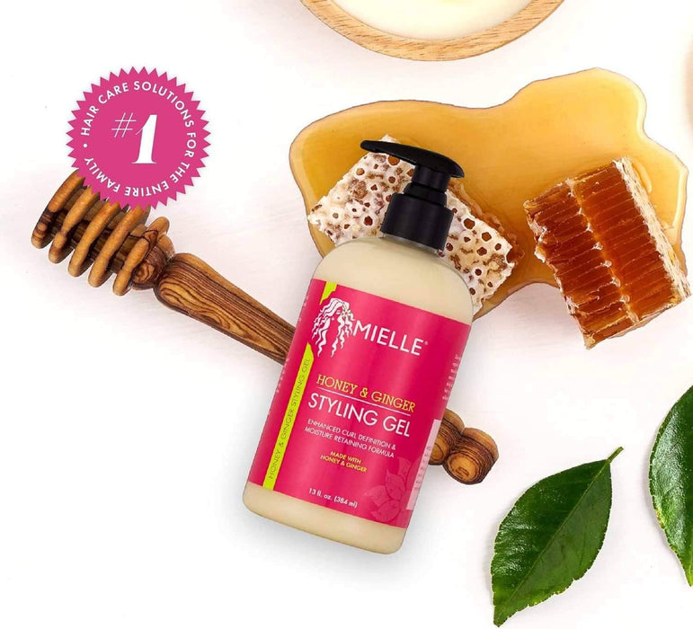 Mielle Honey & Ginger Styling Gel 384ml - Curly Stop