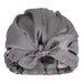Only Curls Satin Lined Hair Turban Slate Gray - Curly Stop