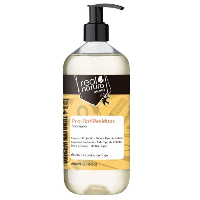 Real Natura Champú Pro-Antirresiduos 500ml - Curly Stop
