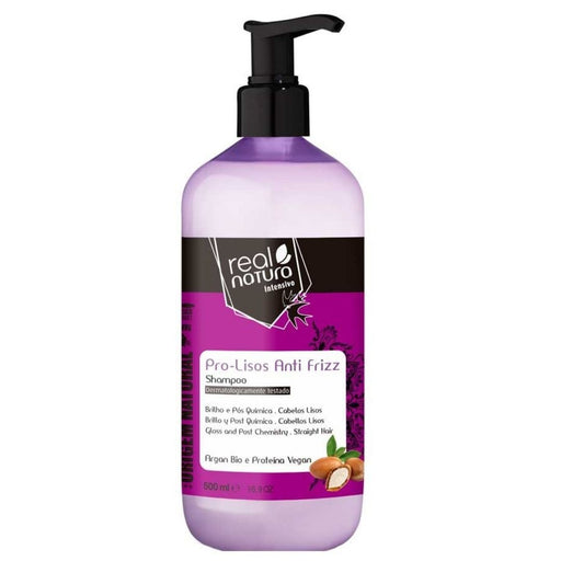 Real Natura Champú Pro-Lisos Anti Frizz 500ml - Curly Stop