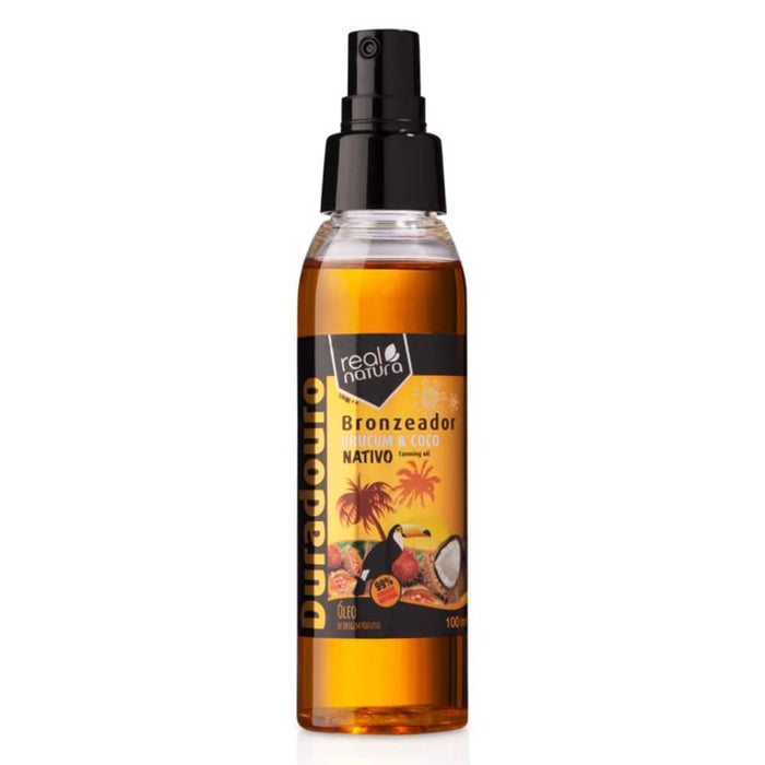 Real Natura Óleo Bronzeador Urucum + Coco - Curly Stop