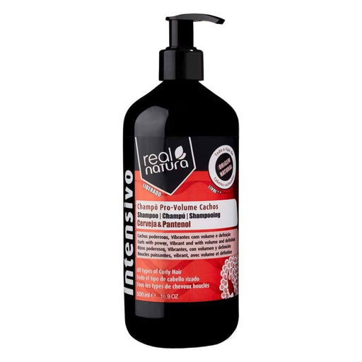 Real Natura Pro-Volume Cachos Champú 500ml - Curly Stop