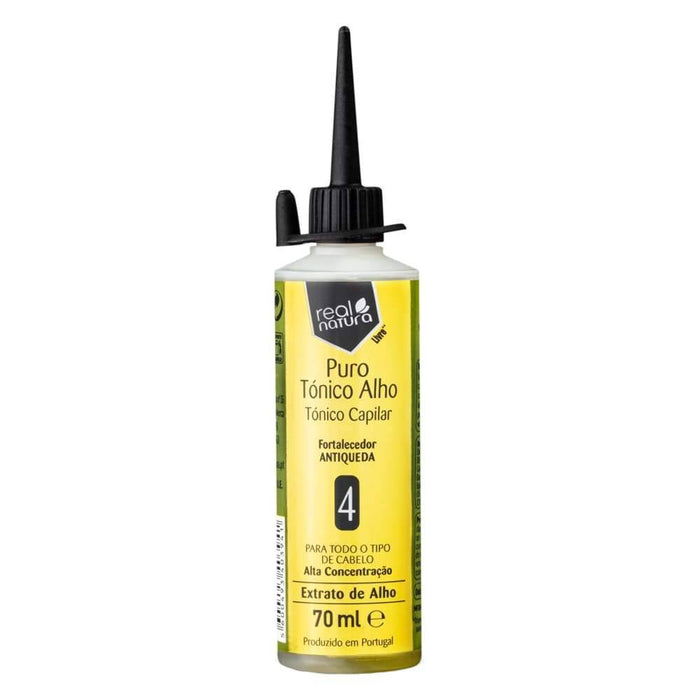 Real Natura Puro Tonico Alho 70ml - Curly Stop