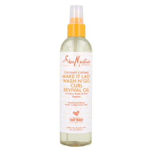 Shea Moisture Coconut Custard Wash N´Go Curl Revival Aceite 237ml - Curly Stop