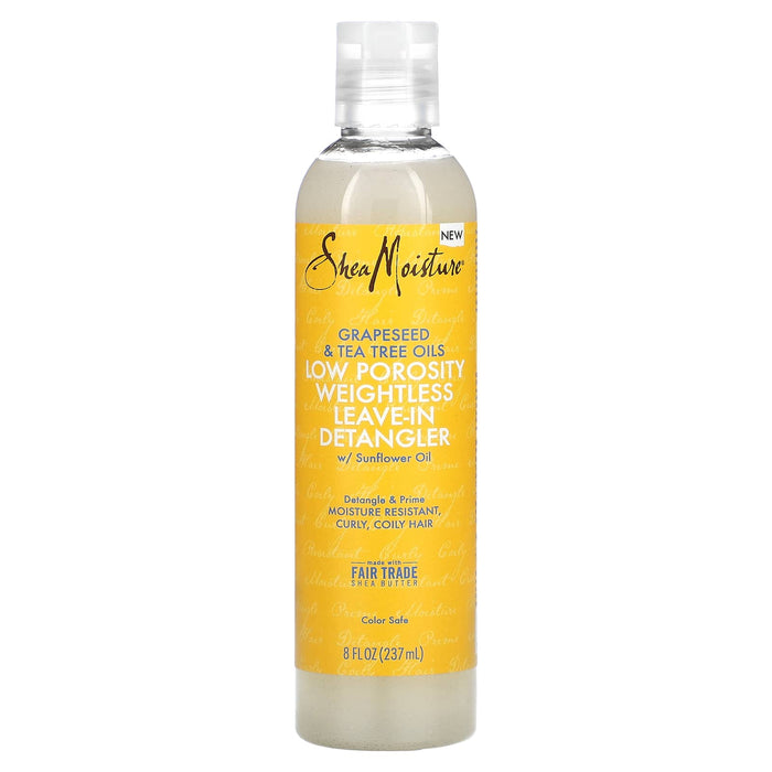 Shea Moisture Grapeseed & Tea Tree Oils Low Porosity Weightless Hydrating Pack - Curly Stop