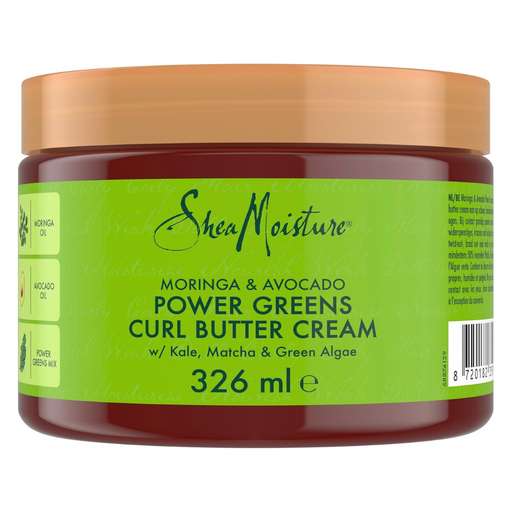 Shea Moisture Moringa & Avocado Power Greens Curl Cream 326 ml - Curly Stop