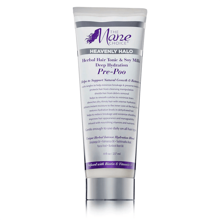 The Mane Choice Heavely Halo Herbal Hair Tonic and Soy Milk Deep Hydration Pre-Poo 300ml - Curly Stop