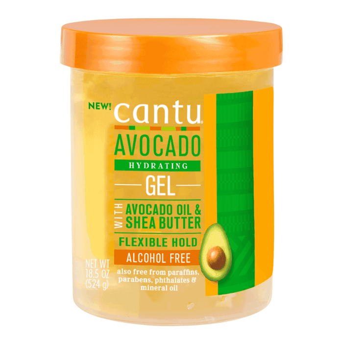Cantu Avocado Hydrating Styling Gel 524g - Curly Stop