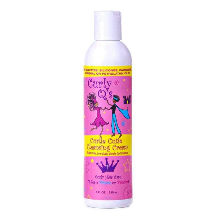 Curly Q's Curlie Cutie Cleansing Cream 240ml - Curly Stop