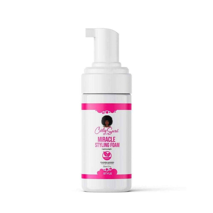 Curly Secret Miracle Styling Foam - Curly Stop