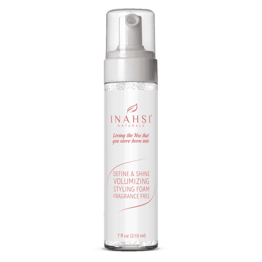 Inahsi Naturals Define & Shine Volumizing Styling Foam - Curly Stop