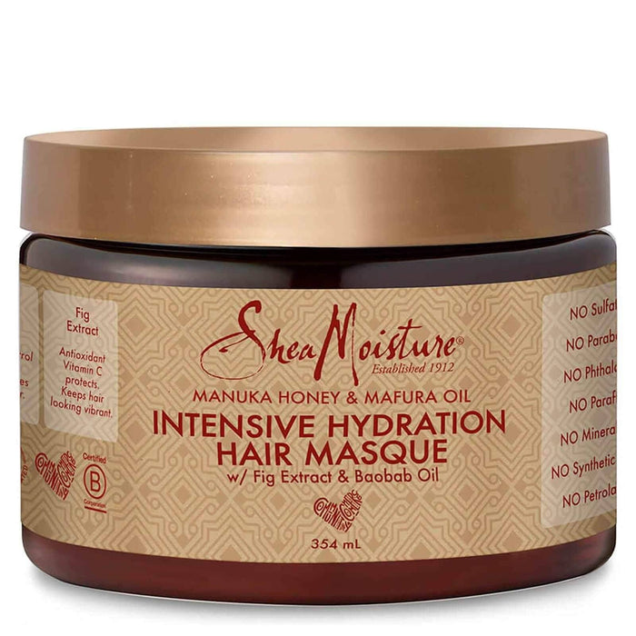 Shea Moisture Manuka Honey Mafura Oil Mascarilla 354ml - Curly Stop