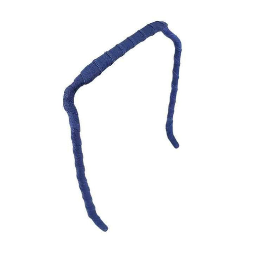 Zazzy Bandz Navy Blue Wrapped - Curly Stop